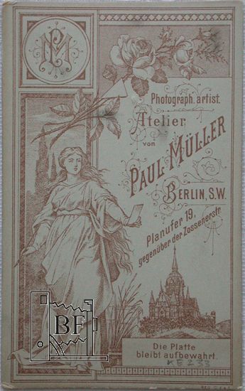 Atelier Paul Müller, 1883, Privatslg